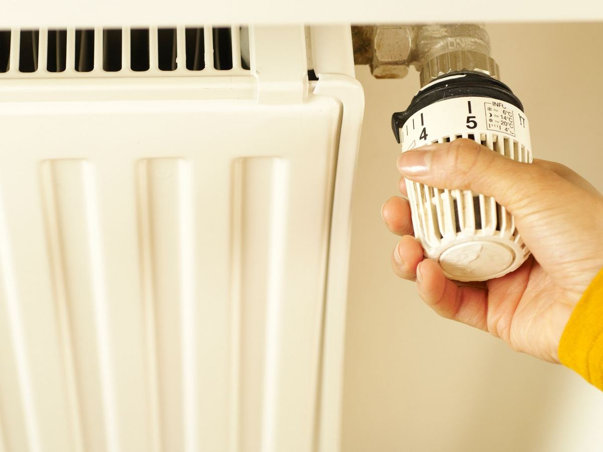 Réglage d'un thermostat de radiateur